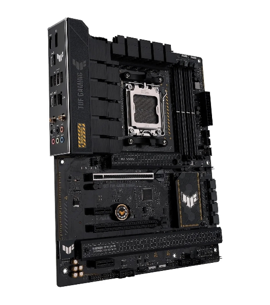 Материнская плата ASUS TUF GAMING B650-PLUS WIFI, AM5, AMD B650, 4xDDR5, 4xSATA, 3xM.2, 1xPCI-E 4.0 x16, 1xPCI-E 4.0 x4, 2xPCI-E x1, 1xHDMI, 1xDP, 1x 2.5Gb LAN, 2xUSB-A 3.2 Gen 2, 4xUSB-A 2.0, 1xUSB-C 3.2 Gen 2, 5x3.5 мм, 7.1, ATX