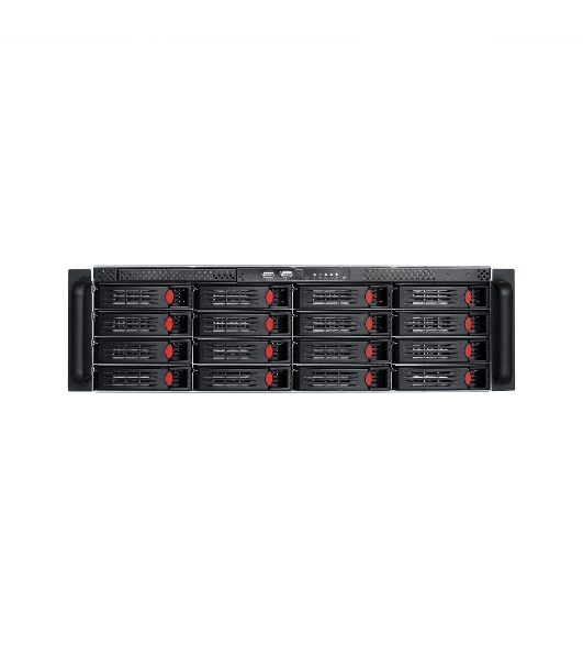 Серверная платформа ExeGate EX292422RUS Pro 3U660-HS16 (RM 19', высота 3U, глубина 660, Redundant БП 2x1200W, 16xHotSwap, USB)
