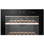 Винный шкаф Haier FWC77GDAE1 черный, 190 л, 2 отсека, 77 бут., класс A, фото6