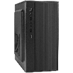 Компьютерный корпус Minitower ExeGate BAA-408-UNS450 (mATX, БП UNS450 с вент. 12см, 2хUSB, HD Audio, черный), фото 1
