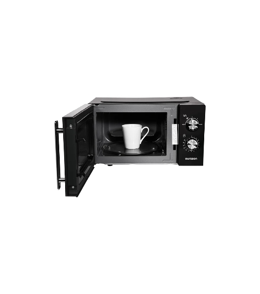 Микроволновая печь OURSSON MM2010/BL черный/серебристый, 20 л, 700 Вт, переключатели - поворотный механизм