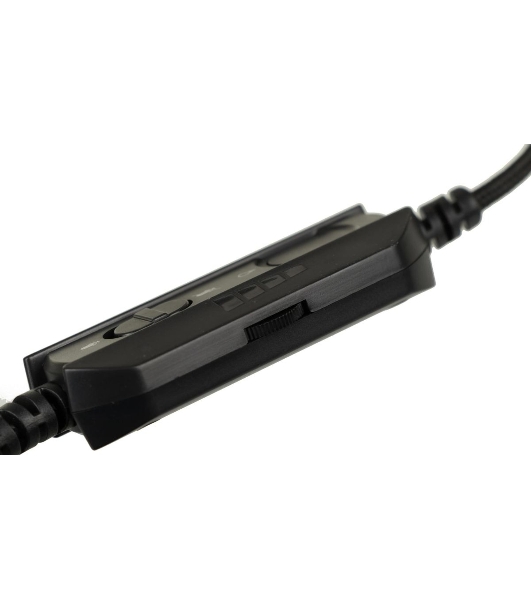 Гарнитура Bloody G350 чёрный, проводная, USB, подсветка