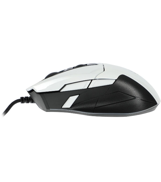 Мышь проводная A4Tech Bloody W70 Max белый, 10000 dpi, USB, кнопки - 9