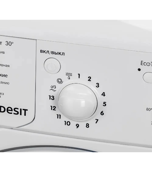 Стиральная машина Indesit IWSC 6105 белый, загрузка фронтальная 6 кг, 1000 об/мин., класс: А