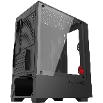 Компьютерный корпус Bloody CC-123 черный без БП mATX 8x120мм 2xUSB2.0 1xUSB3.0 audio bott PSU, фото4
