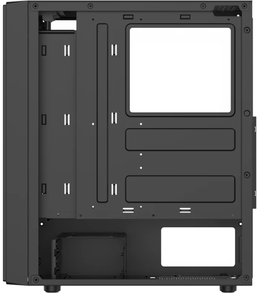 Корпус Formula Mana AR V2 Black, Midi-Tower, чёрный, 3 x 120 мм