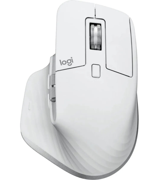 Мышь беспроводная Logitech MX Master 3s светло-серый, 8000 dpi, радиоканал, Bluetooth, USB, кнопки - 7