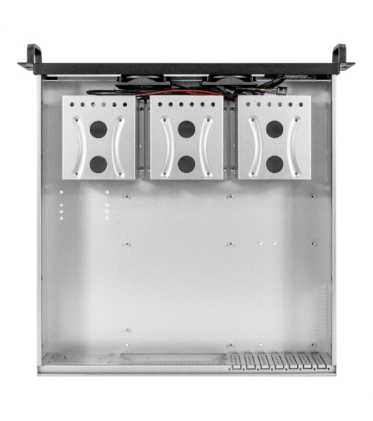 Серверный корпус ExeGate Pro 2U550-04 (RM 19', высота 2U, глубина 550, без БП, 2хUSB)