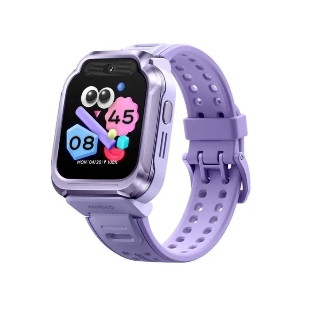 Детские умные часы Mibro S1, 1.68' TFT, 4G, Bluetooth 4.2/Wi-Fi/GPS, 2ATM/WR20, фиолетовый