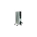 Обогреватель масляный Neoclima NC 9309, белый/черный, 2000 Вт, 25 м2, термостат, фото3