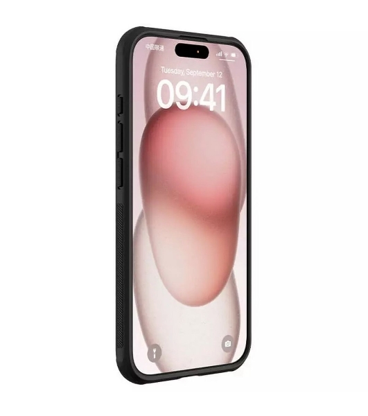 Чехол Super Frosted Shield Pro, черный, (AP IP15 Pro Max)