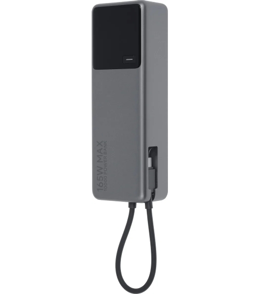 Портативный аккумулятор Xiaomi BHR9361GL 10000mAh QC/PD 165W 6A USB-C серый