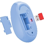 Мышь беспроводная Defender Smart MM-396 синий, 1600 dpi, радиоканал, Bluetooth, USB, кнопки - 3, фото3