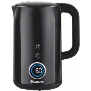 Чайник электрический Sakura SA-2185DBK Premium 1.7 л, дисплей, черный