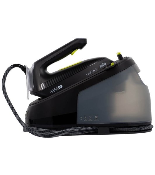 Парогенератор Braun IS3257BK черный, 2200 Вт, 130 г/мин, 500 г/мин, 1800 мл