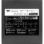 Блок питания Thermaltake Smart W3 600W, ATX 3.1, APFC, 12cm Fan, 80 PLUS, Retail, фото2