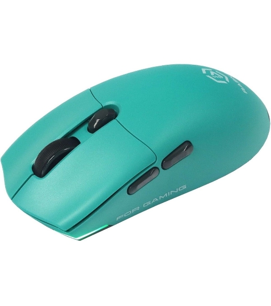 Мышь беспроводная/проводная Raskat MG006TR зеленый, 26000 dpi, радиоканал, Bluetooth, USB, кнопки - 6