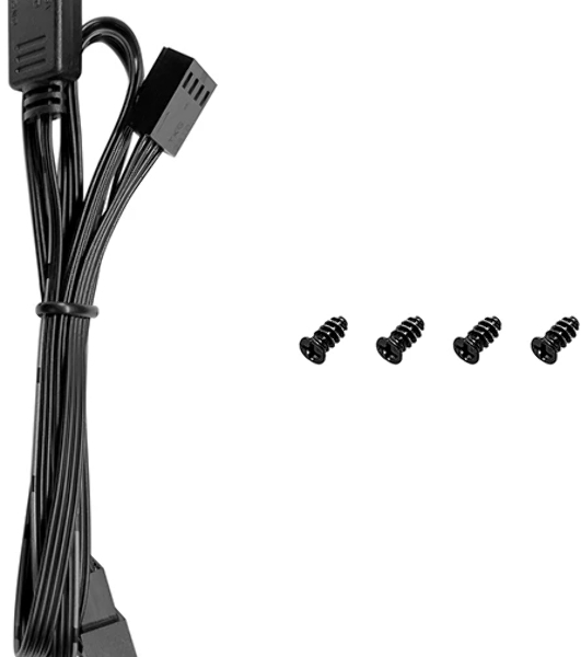 Вентилятор для корпуса Deepcool FL12R SE Reverse ARGb 120х120x25 черный 4-pin 28.67дБ (упак.:1шт) (R-FL12RSE-BKAPN1-G) Ret