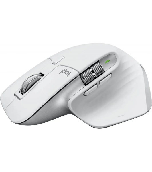 Мышь беспроводная Logitech MX Master 3s светло-серый, 8000 dpi, радиоканал, Bluetooth, USB, кнопки - 7