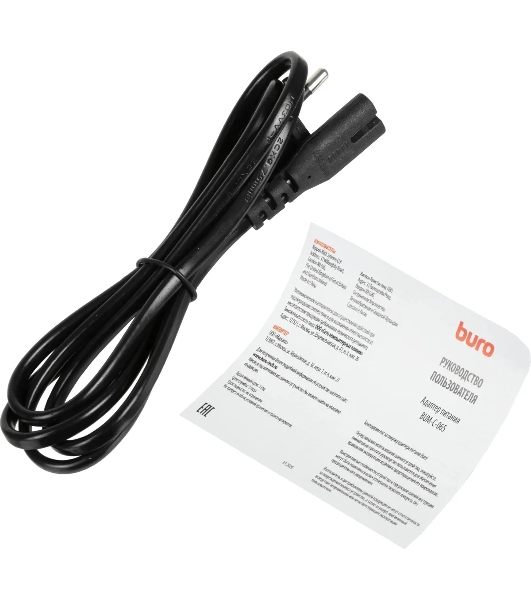 Блок питания Buro BUM-С-065 автоматический 65W 5V-20V 3A 1xUSB 2.4A от бытовой электросети LED индикатор