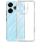 Чехол (клип-кейс) BoraSCO для Xiaomi Poco M6 4G Bumper Case прозрачный, фото 1