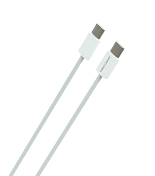 Кабель MORE CHOICE (4620202550361) K75a нейлон USB 3.0A PD 60W для Type-C Type-C 1м белый