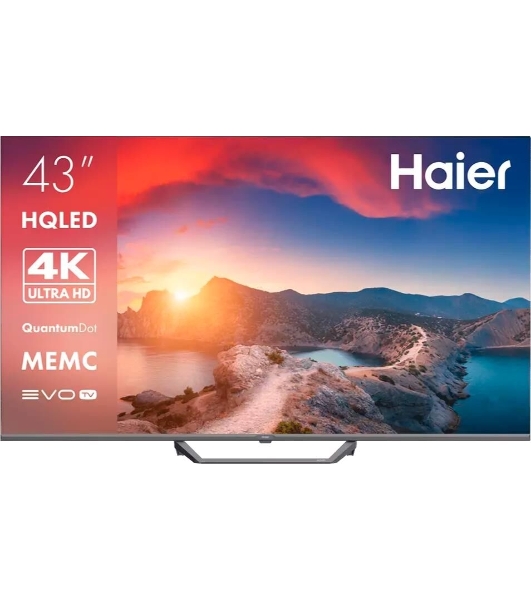 Телевизор Haier 43' DH1PM9D00RU черный DLED 4K UHD 60Hz Android TV 2GB/16GB