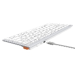 Клавиатура A4Tech Fstyler FBX51C беспроводная, USB, Bluetooth/Радиоканал, белый, фото2