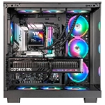 Система жидкостного охлаждения Thermaltake MAGFloe 360 Ultra ARGB Soc-AM5/AM4/1200/1700/1851 черный 4-pin 30.6dB Al+Cu LCD Ret (CL-W432-PL12SW-A), фото2