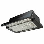Вытяжка кухонная Eltronic телескопическая (77-13) черная, фото 1