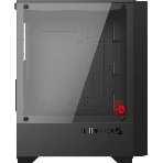 Компьютерный корпус Bloody CC-123 черный без БП mATX 8x120мм 2xUSB2.0 1xUSB3.0 audio bott PSU, фото7
