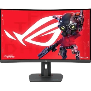 Монитор 31.5' ASUS ROG Strix XG32WCS черный VA 2560x1440, 180 Гц, 1 мс, 16:9, 400 кд/м2, 1xHDMI, 1xDP, 1xUSB-C, изогнутый