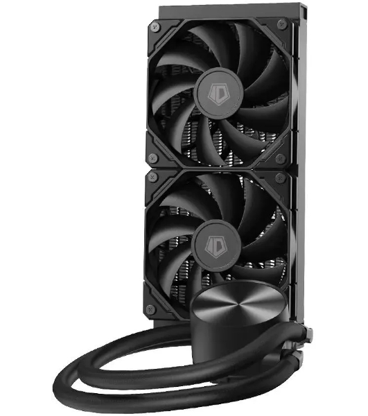 Система жидкостного охлаждения ID-Cooling FX240 PRO черный 120мм алюминий+медь 1800rpm 35.2db 4-pin 300W