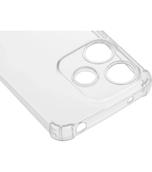 Чехол (клип-кейс) BoraSCO для Xiaomi Poco M6 4G Bumper Case прозрачный