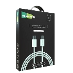Кабель MORE CHOICE (4620202550361) K75a нейлон USB 3.0A PD 60W для Type-C Type-C 1м белый, фото4