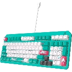 Клавиатура ASUS TUF Gaming K3 Gen II MIKU Edition проводная, USB Type-A, голубой, фото5