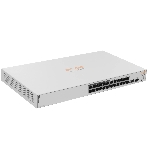 Коммутатор HPE Instant On 1830 24G 2SFP 12PoE+ 195W, 12×1 Гбит/с PoE+ + 2×1 Гбит/с SFP, настраиваемый, фото 1