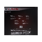 Мини-печь Willmark WO-503B (45 литров, таймер, термостат,230С, 1800Вт, черный), фото2