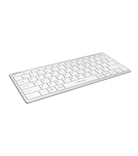 Клавиатура A4Tech Fstyler FBX51C беспроводная, USB, Bluetooth/Радиоканал, белый
