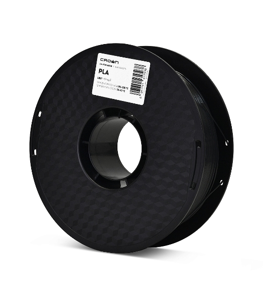 Филамент Crown Micro CM-FILPLA002B PLA 1.75 1кг черный