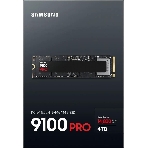 Накопитель SSD 4Tb Samsung 9100 PRO, M.2, PCI-E 5.0 x4, TLC 3D NAND R/W - 14800/13400 Mb/s, фото2