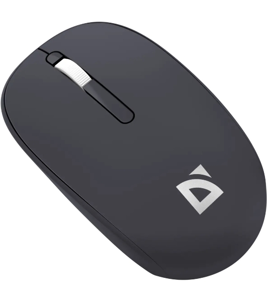 Мышь беспроводная Defender Smart MM-396 черный, 1600 dpi, радиоканал, Bluetooth, USB, кнопки - 3