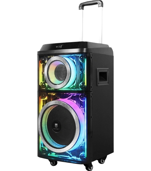 Колонка портативная Ural 103 черный 1200W 1.1 BT/3.5Jack/USB-C 15м 7000mAh