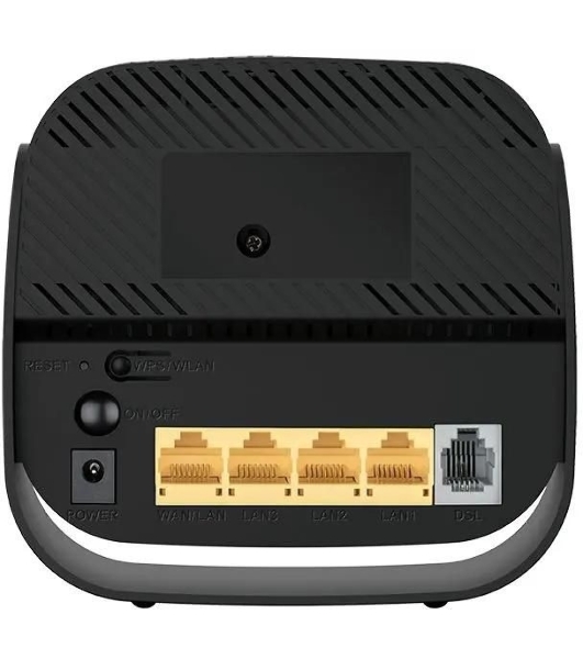 Роутер беспроводной D-Link DSL-2640U/R1A ADSL2+ черный ANNEX А