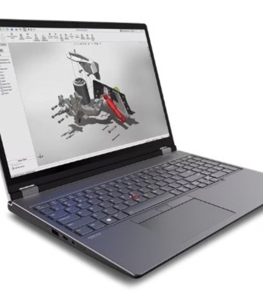 Ноутбук Lenovo ThinkPad P16 G2 Intel Core i7-14700HX/16Gb/SSD512Gb/RTX2000 8Gb/16'/IPS/WUXGA/1920x1200/60Hz/Win11Pro/Storm Grey (21FBA0R7CD)