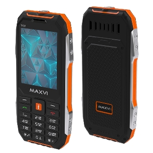 Мобильный телефон Maxvi T101 оранжевый