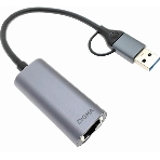 Сетевой адаптер Gigabit Ethernet Digma DLA-GEUC01 USB 3.0, фото2