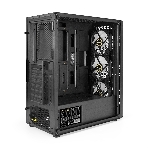 Компьютерный корпус Miditower ExeGate EVO-9202-NPX600 (ATX, БП 600NPX с вент. 12 см, с окном, 1*USB+1*USB 3.0, аудио, 3 вент. 12см с RGb подсветкой), фото5