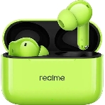 Наушники TWS Realme Buds T200 зеленый, внутриканальные, Bluetooth, до 28 ч, фото 1