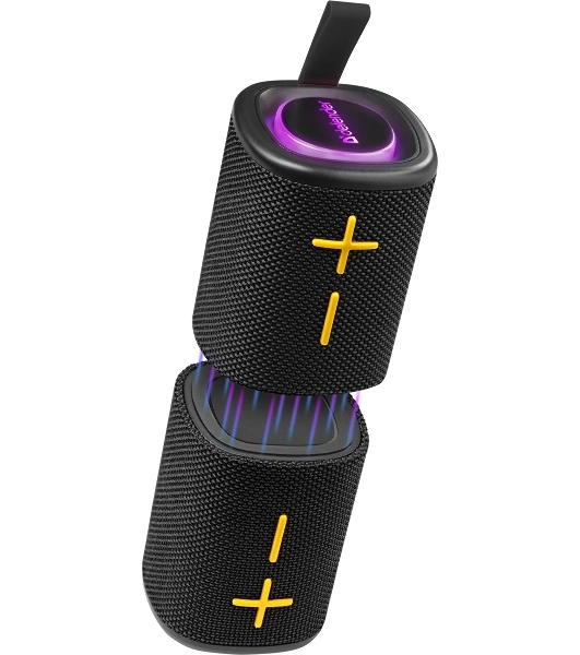 Колонка портативная Defender Union black (20Вт, 2.0 стерео, Bluetooth, питание от аккумулятора)